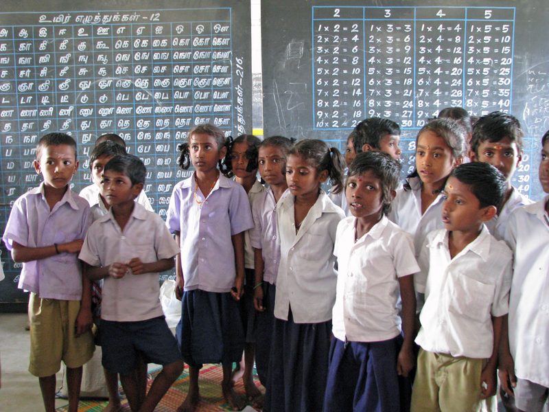 Tamil Nadu school students